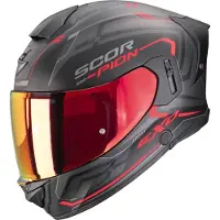 Scorpion Exo-530 Air Slope helm, zwart/rood, maat L (59/60)