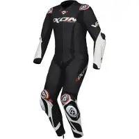 Ixon Vortex 3 Zwart Wit 1-Delig Motorpak Maat 4XL