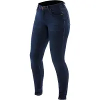 Dainese Skinny Dames Blauw Motorjeans Maat 32