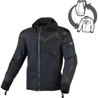 Sonstiges Macna Distec motorjas, textiel, blauw/zwart, maat 2XL