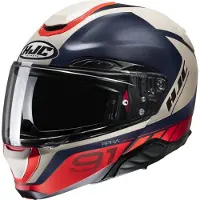 HJC RPHA 91 Rafino Zwart Beige Mc1Sf Systeemhelm Maat 2XL