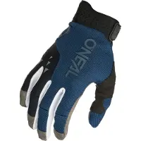 O'Neal Revolution Zwart Blauw Motorcross Handschoenen Maat 2XL