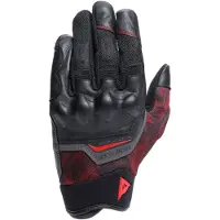 Dainese Ermex Zwart Lava Rood Handschoenen Maat 3XL