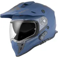 Bogotto H331 BT Blauw Bluetooth Enduro Helm Maat XL
