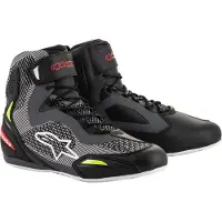 Alpinestars Faster 3 Rideknit, schoenen ,zwart/grijs/neon geel ,6 US