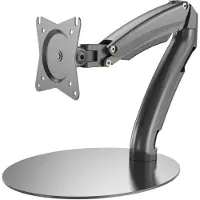 Digitus DA-90365 Monitorvoet Aantal monteerbare displays: 1 Display(s) 43,2 cm (17) - 68,6 cm (27) Zwart Kantelbaar, Zwenkbaar, Zwenkbaar