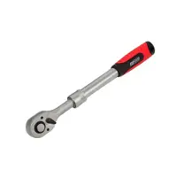 AWTOOLS Black Line - Teleskopische Ratelsleutel - 1/2 inch - 305-445 mm - Chroom-Vanadium Staal