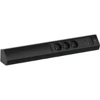 Bachmann CASIA2, 3x UTE, 1x USB A/C, 22W, 2,0 meter, AEH, zwart