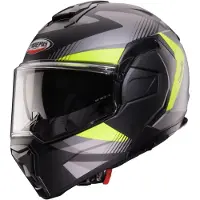 Caberg Trip Lunar Systeemhelm Mat/Zwart/Antraciet/Geel XL unisex