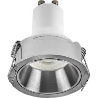 Osram Spot Set PAR11 LED inbouwspot DIM 3W 827 satijnnikkel, 2700K warm wit, aluminium, dimbaar, set van 3