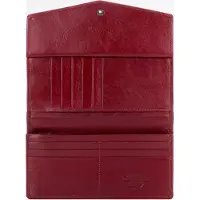 WITTCHEN Serie - Damesportemonnee - Rood - Echt Leer - Elegant