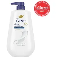 Dove Body Wash met pomp Diepe hydratatie voor de droge huid Hydraterende huidreiniger met 24 uur vernieuwende micromoisture Voedt de huid