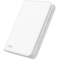 Ultimate Guard Zipfolio 160 8-Pocket Xenoskin - White
