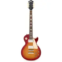 Fazley Vintage Series Lestoria Cherry Burst elektrische gitaar met deluxe gigbag
