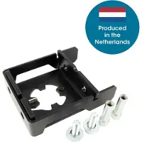 Qibbel voorzitje stuurpenadapter voor ahead en geïntegreerde kabels – 1 1/8 – zwart - op kaart