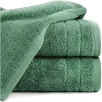 Eurofirany Badkamerhanddoek 50x90 cm, 100% Katoen, Zacht & Absorberend, Groen