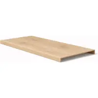Maestro Dubbele Traptrede PVC Nougat Oak – 1500x550x56 mm | Traprenovatie