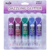 Tulip Dimensional fabric paint dazzling glitters Jewels