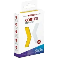 Ultimate Guard Cortex Sleeves Japanese Size (60) - Yellow Card Sleeves (Japanese Size)