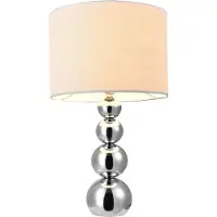 Lux.pro Tafel lamp, wit [43 x Ø 25 cm]. Bureaulamp, nachtlamp, leeslamp []