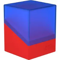 Ultimate Guard Boulder 100+ Synergy - Blue/Red Card Boxes