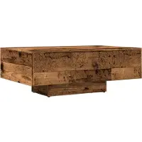 vidaXL Salontafel, look van gerecycled hout, 85x55x31 cm, houtvezel