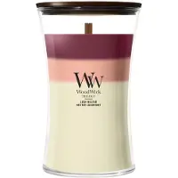 Woodwick Trilogy Lush Nectar Large Geurkaars