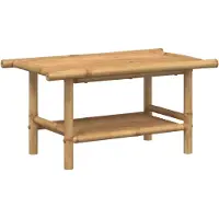 vidaXL Salontafel, 70x40x35 cm, bamboe