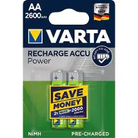 Varta AA accu 2600mA blister 2 R2U