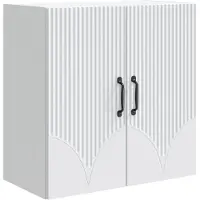 vidaXL Wandkast Wit 59 x 31 x 60 cm Bewerkt hout