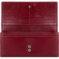 WITTCHEN Damesportemonnee Leer Rood - Italy Collectie