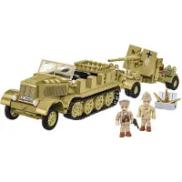 COBI Historische Collectie WWII Sd.Kfz. 8 met 8.8cm Flak 36, 975 Stukken