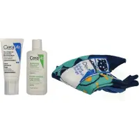 CeraVe Christmas Box Giftset 140 ml - Cream 52ml/Cleansing Cream 88ml/ Free Sock