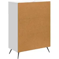 vidaXL Dressoir Wit 66 x 34,5 x 90 cm Bewerkt hout