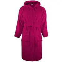 The One Towelling Kapjurk voor volwassenen (Magenta)