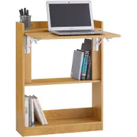 SoBuy Bureau Gaming Rabattable avec Rangement 64x58x82cm