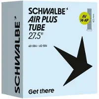 Schwalbe Air Plus 27.5 '' AV21 Valve Shrader 40mm Binnenband || Maat: 1.50 - 2.35