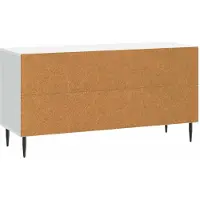 vidaXL TV Kast Wit 99 x 34,5 x 50 cm Bewerkt hout