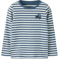 Name it Shirt 'NMMVilly' navy / donkerblauw / wit