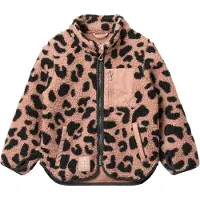 Liewood Fleecejacke - Teddy - Nolan - MEGA Leo/Pale Toskana - - 2 Jahre (92) - Fleecejacken
