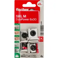 Fischer 045490 spiegelbevestiging SKL M 30 mm 1 set(s)