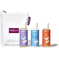MINI U Travel Kit Shampoo, Conditioner & Hair-Body Wash