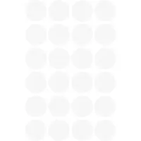 Avery Etiket Avery Zweckform 3170 rond 18mm wit 96stuks | 10 stuks