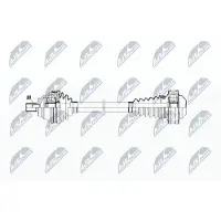 NTY NPW-WW-032 Aandrijfas
