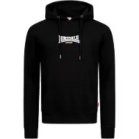 Lonsdale Sweatshirt 'Beetham' zwart / wit