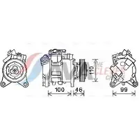 Ava Cooling BWAK489 Aircopomp