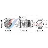 Ava Cooling BWAK229 Aircopomp