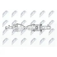 NTY NPW-WW-035 Aandrijfas