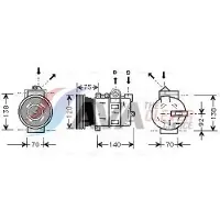 Ava Cooling AUAK043 Aircopomp