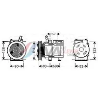 Ava Cooling HYAK259 Aircopomp